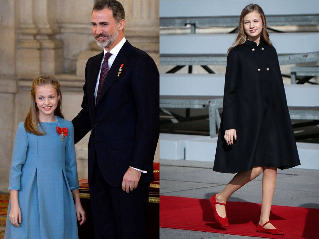 西班牙萊昂諾爾公主是未來女王丨遺傳父母的高顏值和氣度15歲的Princess Leonor是時尚Icon無誤