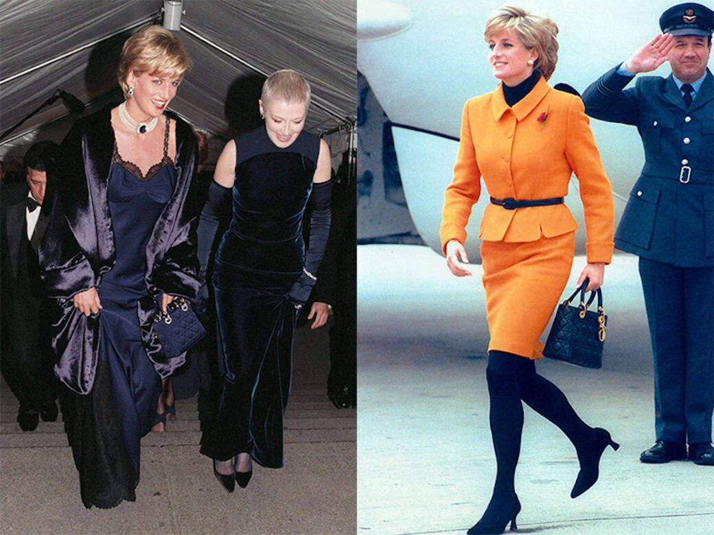 每個女人都有自己最愛的手袋牌子，包括尊貴的王妃。在在1995年的巴黎旅