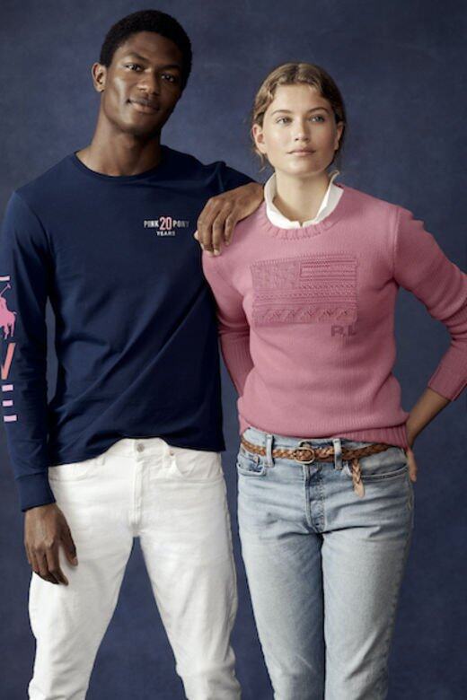 Ralph Lauren經典馬球運動衫、欖球運動衫、麻花針織衫、板球運動衫及美國國旗圖