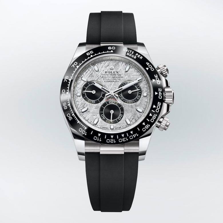 Rolex Cosmograph Daytona白金錶殼配Oysterflex橡膠帶官方價為$266,300,有買趁手! Rolex Cosmograph Daytona白金錶殼配Oysterflex橡膠帶官方價為$266,300,有買趁手!