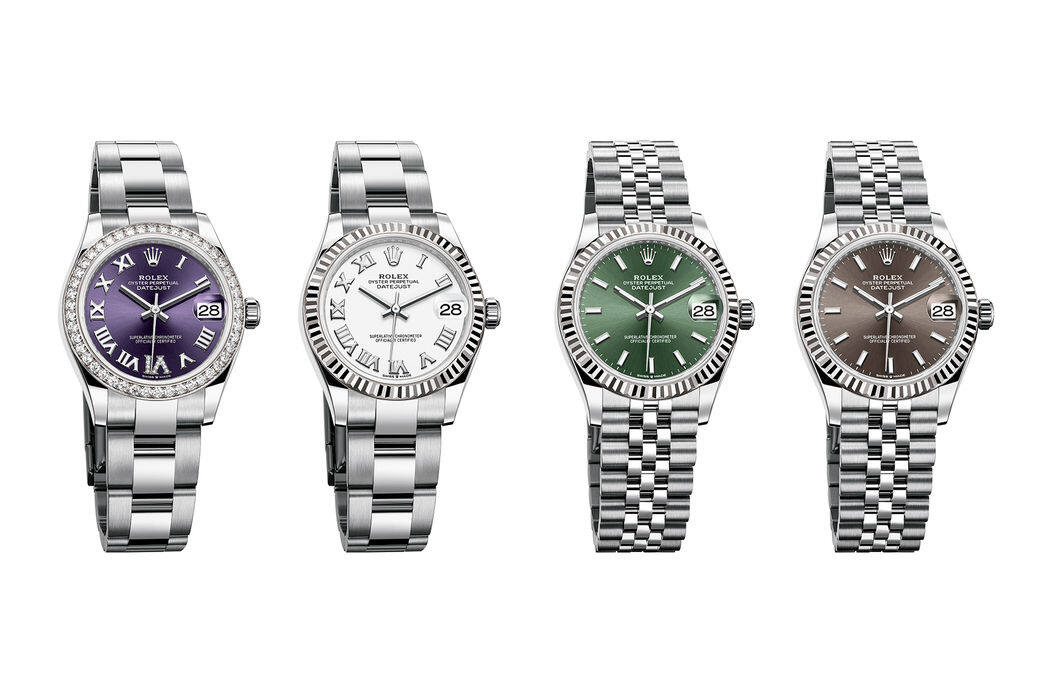 功能與美學的結晶今次Rolex推出四款不同錶面顏色的Oyster Perpetual Datejust 31腕錶,其中 功能與美學的結晶今次Rolex推出四款不同錶面顏色的Oyster Perpetual Datejust 31腕錶,其中