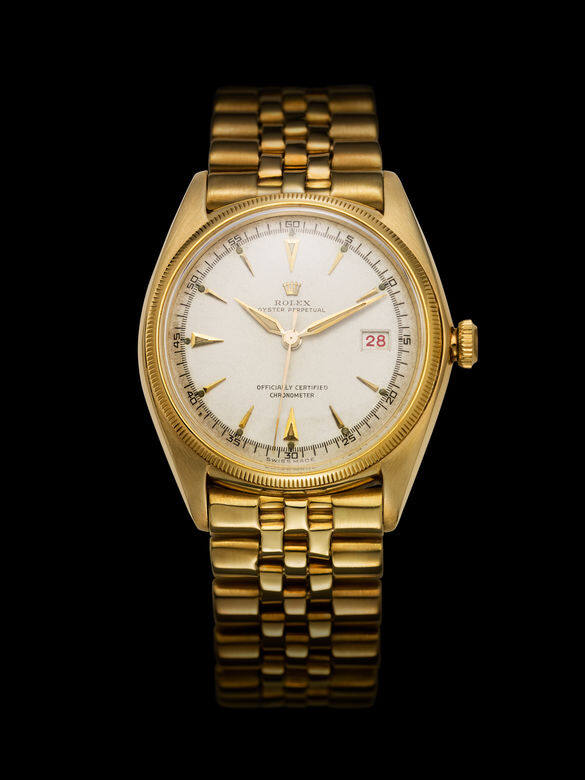 永恆經典之作面世於1945年的Datejust腕錶，是世界上首款在3點鐘位置設日曆