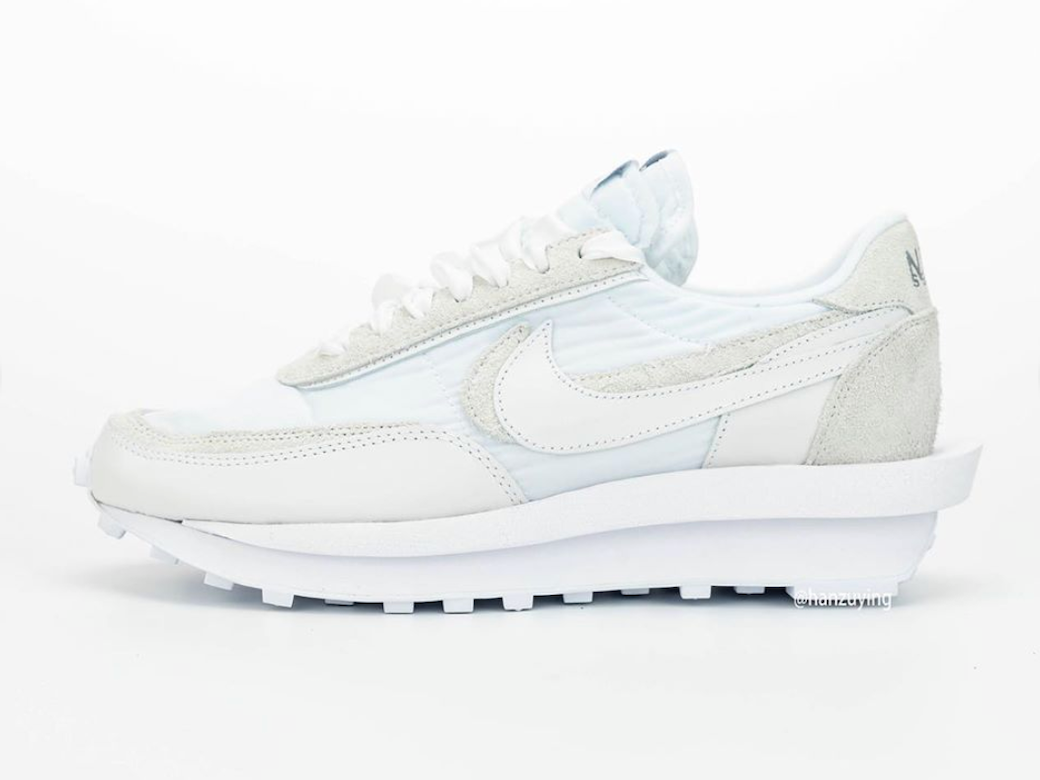 Sacai x Nike LDWaffle白色波鞋曝光 今月正式登場! Sacai x Nike LDWaffle白色波鞋曝光 今月正式登場!