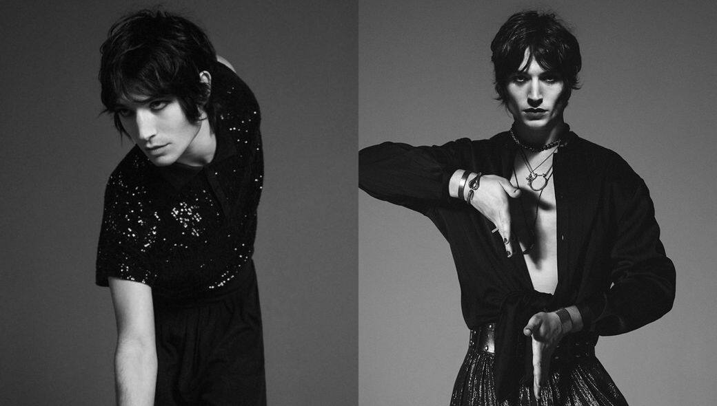 展現中性美Ezra Miller 展現中性美Ezra Miller