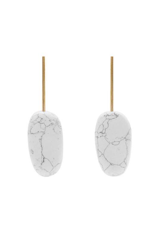 石頭吊墜耳環 $399 石頭吊墜耳環 $399