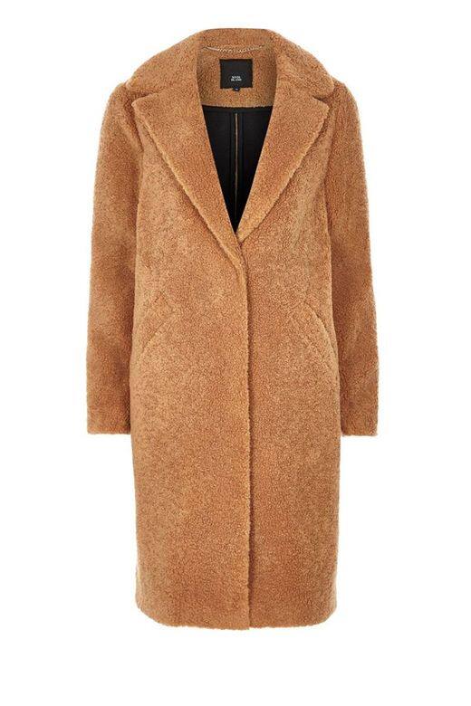 River IslandCamel coloured fluffy borg coat - £85(約港幣$850) River IslandCamel coloured fluffy borg coat - £85(約港幣$850)