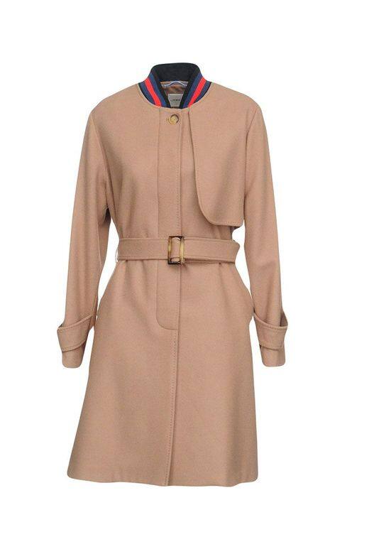 MerciCamel coat with sports collar - £234（約港幣$2,340）