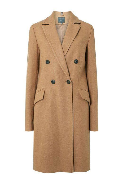 Dorothy PerkinsLong classic camel coat - £42.25（約港幣$430）