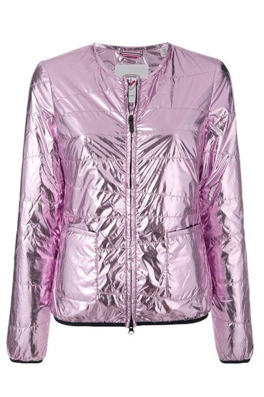 Rossignol粉紅金屬感羽絨外套- £199（約港幣$1,990）