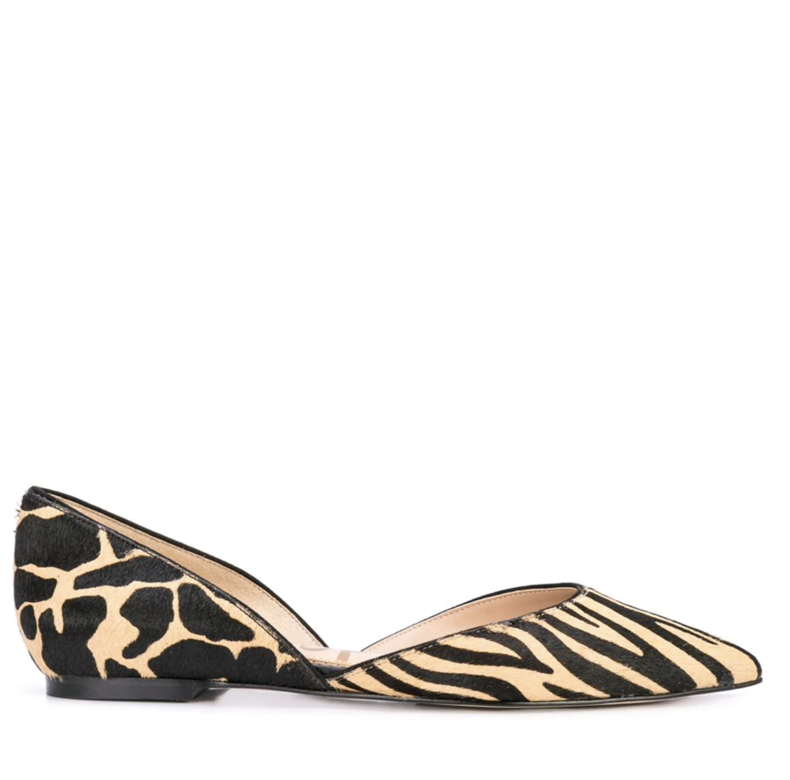動物紋平底鞋 $833 (Sam Edelman,available at Farfetch.com)平價當然有好貨!像這雙簡約又大方的平 動物紋平底鞋 $833 (Sam Edelman,available at Farfetch.com)平價當然有好貨!像這雙簡約又大方的平