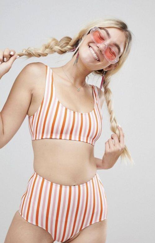 高腰 bikini 上衣 159.57 bottom HKD 106.38 Monki from Asos.com 高腰 bikini 上衣 159.57 bottom HKD 106.38 Monki from Asos.com