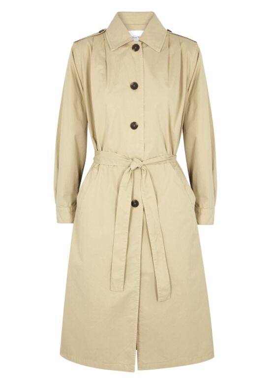 American Vintage這件trench coat的正面沒有任何layer,清爽型格。 American Vintage這件trench coat的正面沒有任何layer,清爽型格。