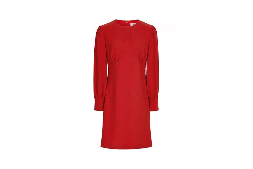 Reiss US$370 HKD~2887.9縐紗連身裙胸圍的小細節讓這條裙充滿40年代的感覺。