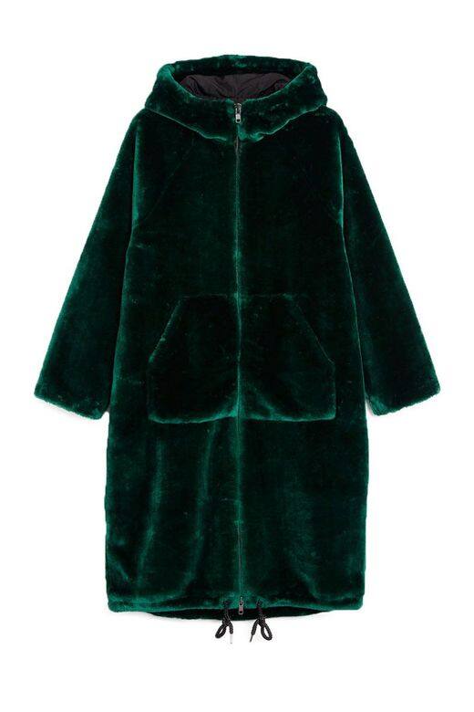 Faux Fur毛毛褸精選 12. 墨綠色毛毛褸 @ Monki $954.7 Faux Fur毛毛褸精選 12. 墨綠色毛毛褸 @ Monki $954.7