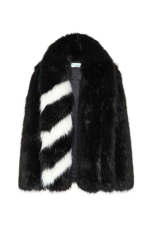 Faux Fur毛毛褸精選 15. 黑白色毛毛褸 @ Off-White $19,095 Faux Fur毛毛褸精選 15. 黑白色毛毛褸 @ Off-White $19,095