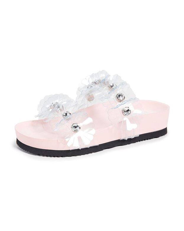 Suecomma Bonnie 花朵凉鞋，約HKD$2,722。