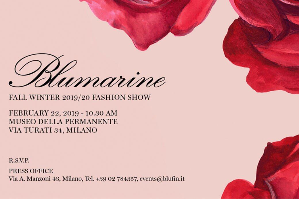 Blumarine,2019秋冬時裝騷 Blumarine,2019秋冬時裝騷