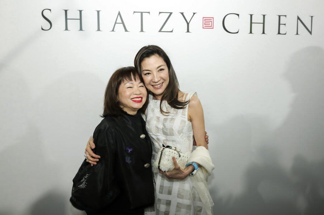 Shiatzy Chen每季的時裝騷都吸引亞洲重量級巨星出席，今季的時裝騷的座上客