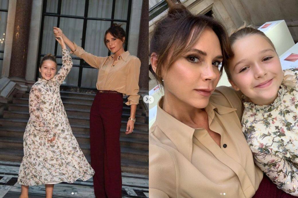 Victoria Beckham在IG上載照片,並留言道:「My number one guest!!! #HarperSeven. #VBSS20 starting any minute on IG Live! Xxxx Kisses VB.」(IG @victoriabeckham ) Victoria Beckham在IG上載照片,並留言道:「My number one guest!!! #HarperSeven. #VBSS20 starting any minute on IG Live! Xxxx Kisses VB.」(IG @victoriabeckham )