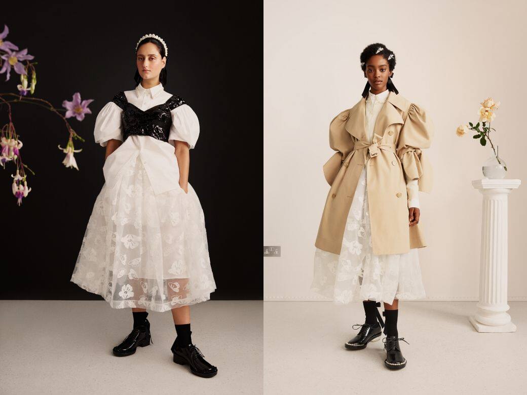 Simone Rocha x H&M左:右: Simone Rocha x H&M左:右: