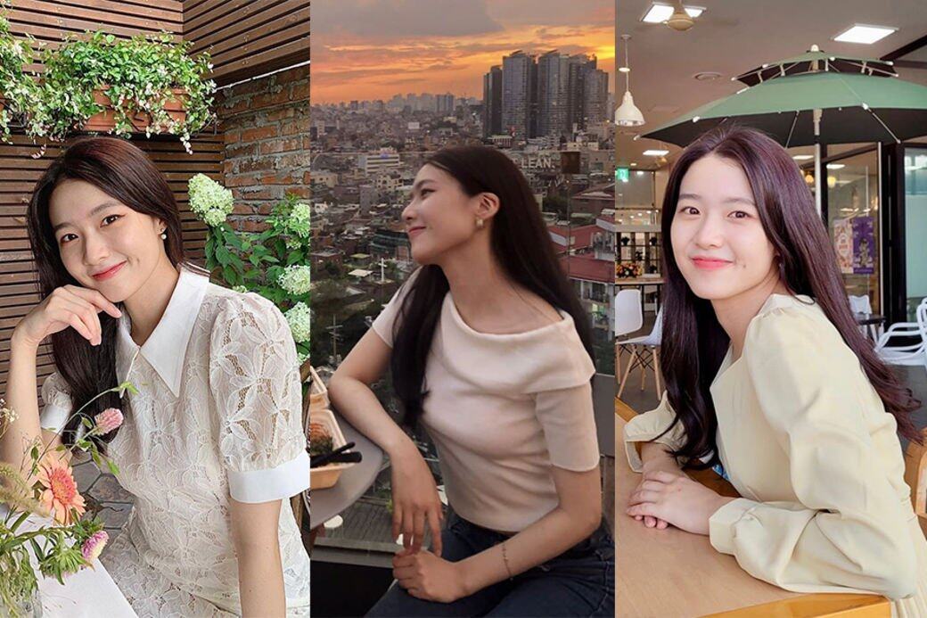私下穿得大方優雅的金秀敏,大多穿素色的服裝,而且偏好白、杏、米色,好以 私下穿得大方優雅的金秀敏,大多穿素色的服裝,而且偏好白、杏、米色,好以