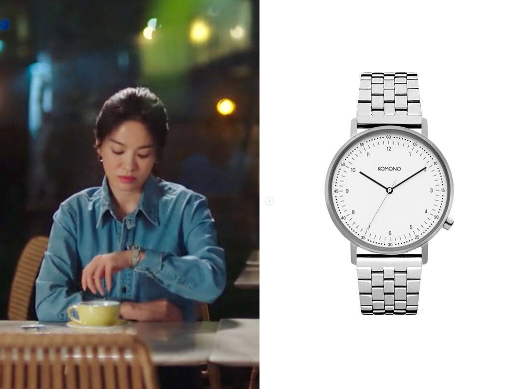 十分支持本地品牌的宋慧喬，除了以上提及的韓牌外，還有手錶品牌Komono watch
