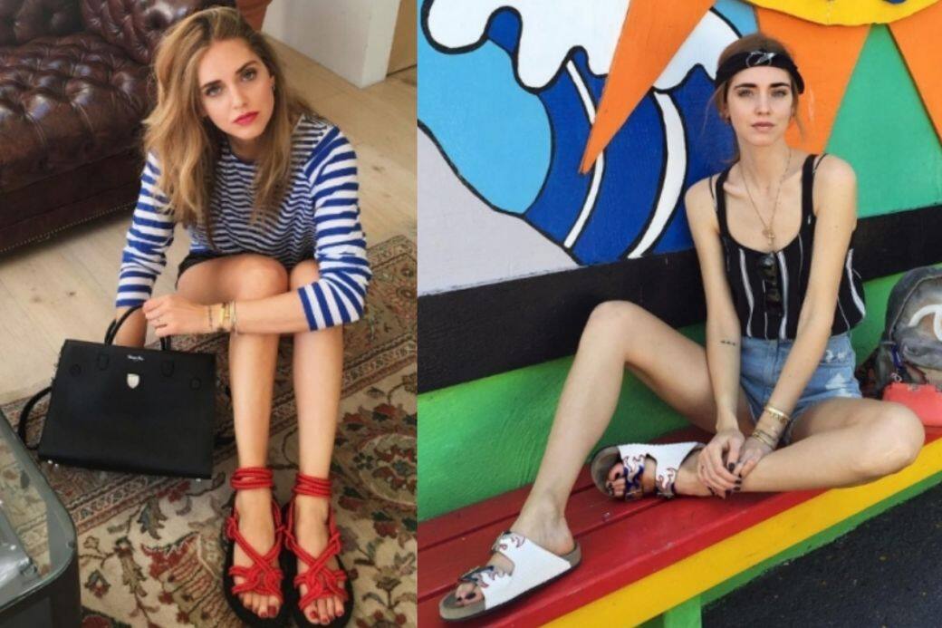 Chiara Ferragni, 涼鞋 Chiara Ferragni, 涼鞋