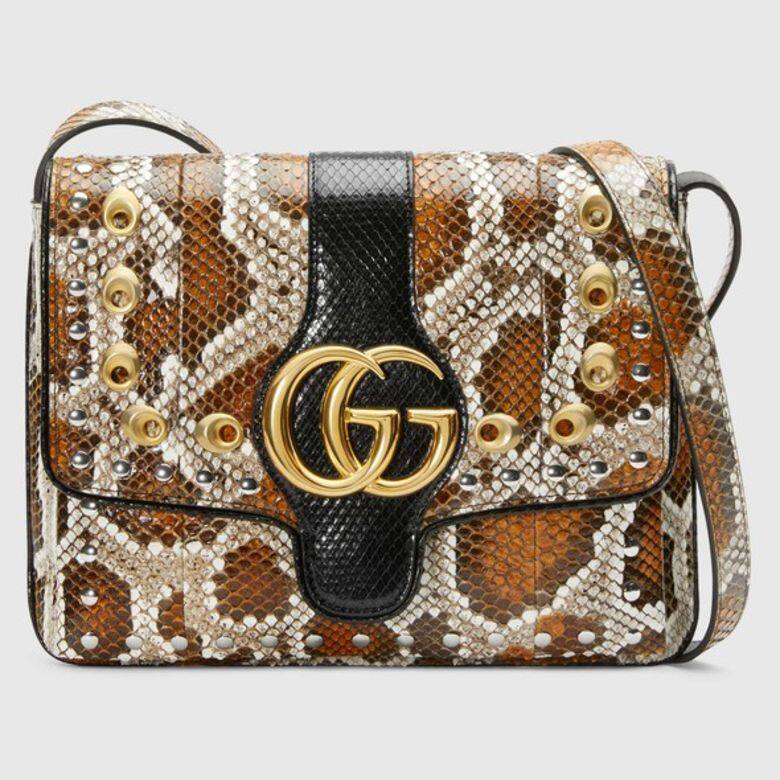 Gucci Arli medium python shoulder bag ＄41,000