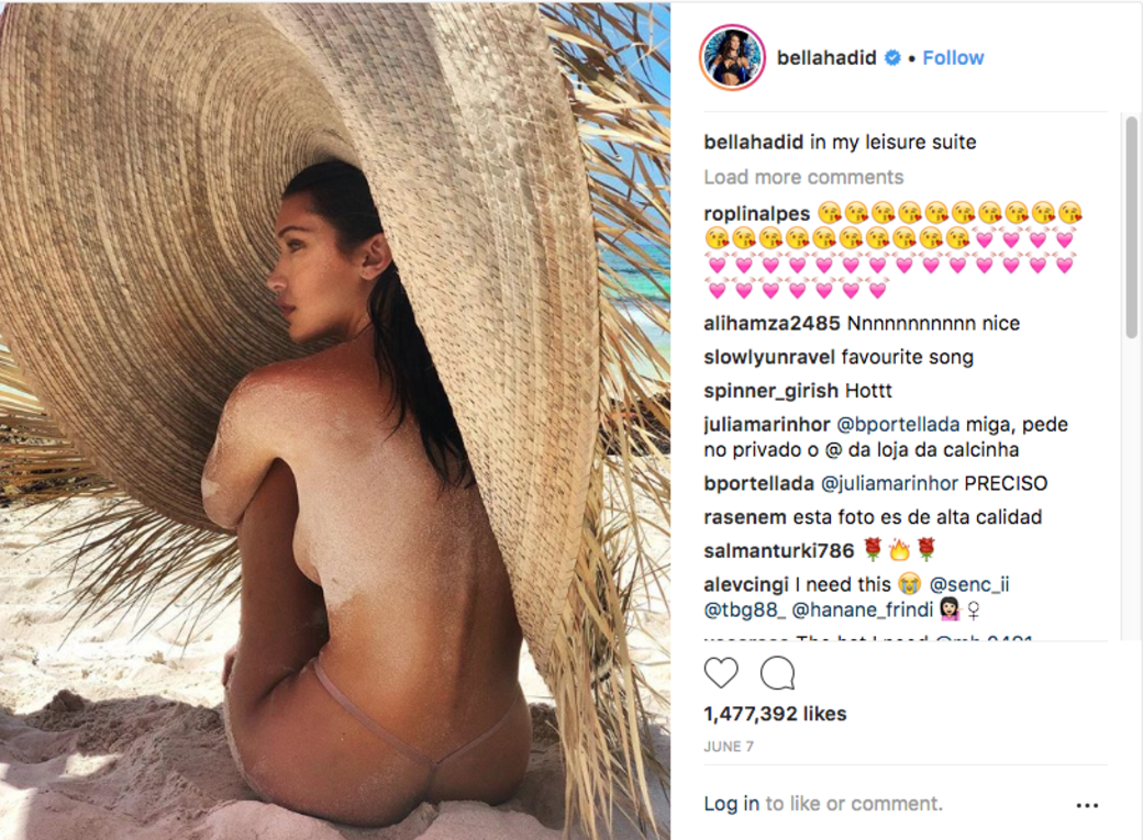 早前,這頂超大草帽在網路上又再掀起熱話,事源名模Bella Hadid在個人社交平 早前,這頂超大草帽在網路上又再掀起熱話,事源名模Bella Hadid在個人社交平