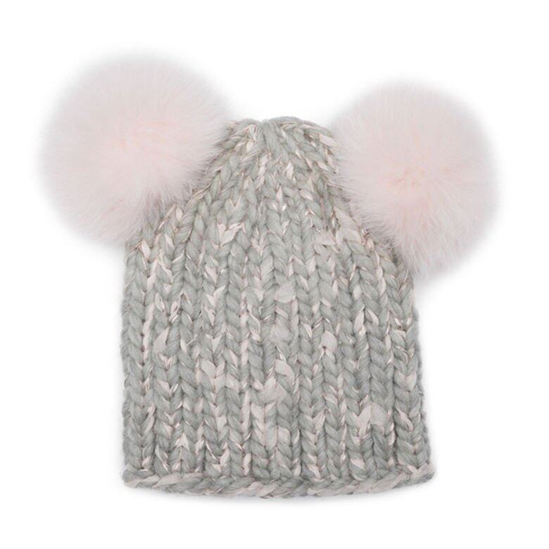 2018最萌親子聖誕節造型 3 : 冷帽Eugenia Kim毛毛球冷帽@On Pedder $ 2,150
