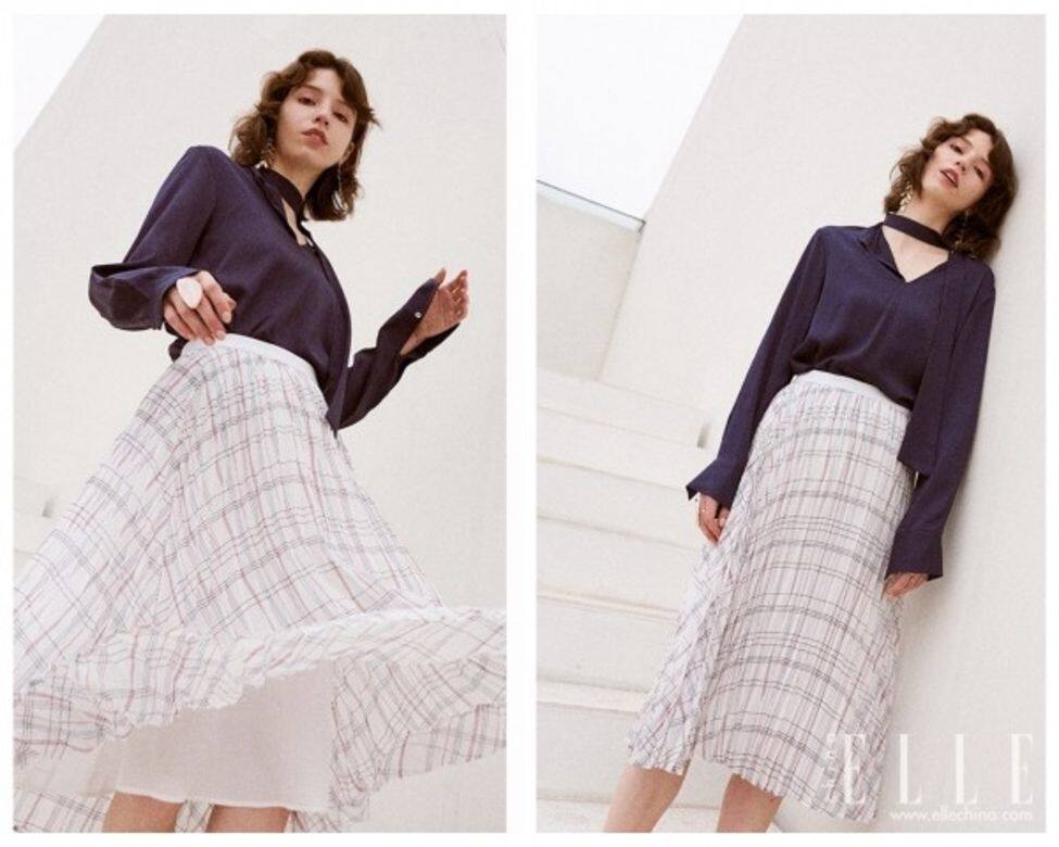 Heydress 白色線條百褶裙 $325格紋圖案配上白色配色,帶來一絲清新自然的感覺。 Heydress 白色線條百褶裙 $325格紋圖案配上白色配色,帶來一絲清新自然的感覺。