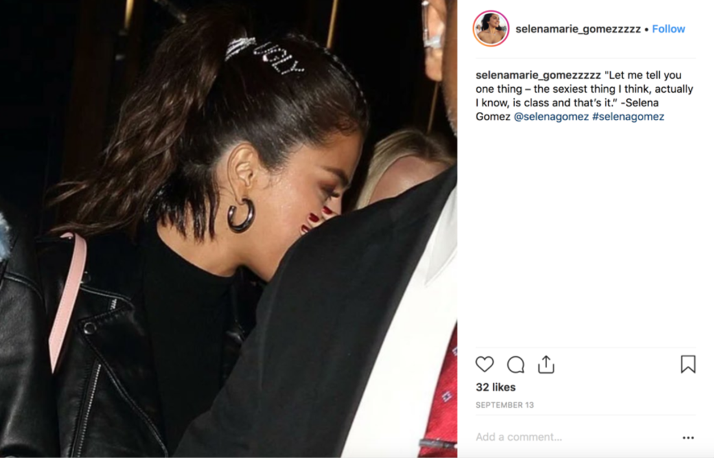 但這次Stefano Gabbana踢到鐵板了。Selena Gomez幾週後和朋友小聚時，在頭上用水鑽貼了個