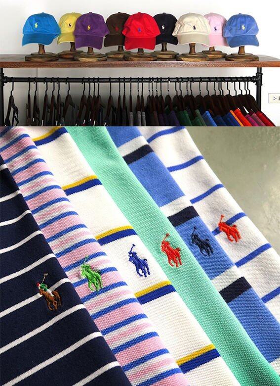 Polo shirt以及帽子亦是古着愛好者喜歡的穿着之一,這家店的形藏品頗多。 Polo Polo shirt以及帽子亦是古着愛好者喜歡的穿着之一,這家店的形藏品頗多。 Polo