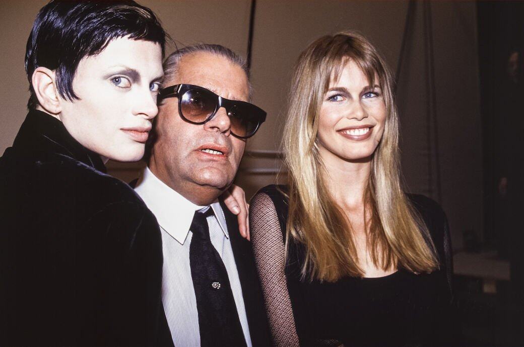 Kristen McMenamy karl lagerfeld 90s Kristen McMenamy karl lagerfeld 90s