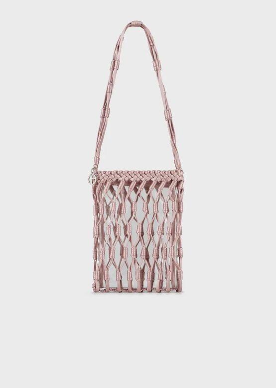 Giorgio Armani 緞面編織手袋