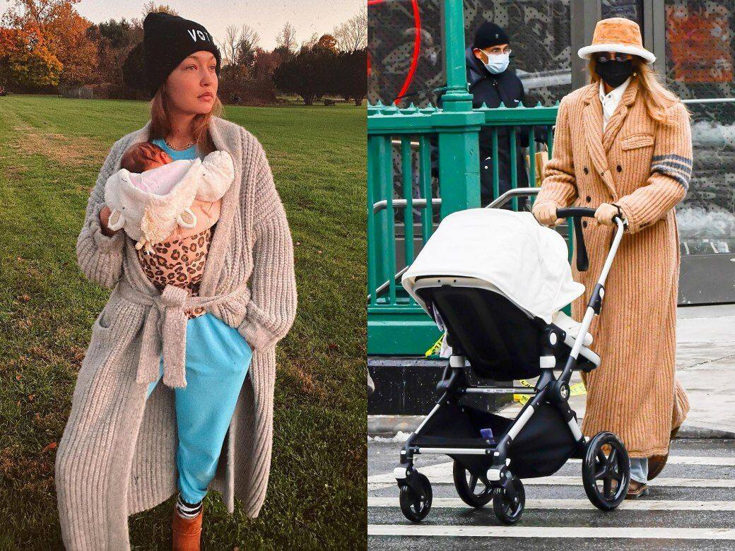 10個Gigi Hadid潮媽穿搭！產後身材恢復迅速育兒造型時尚得如雜誌相