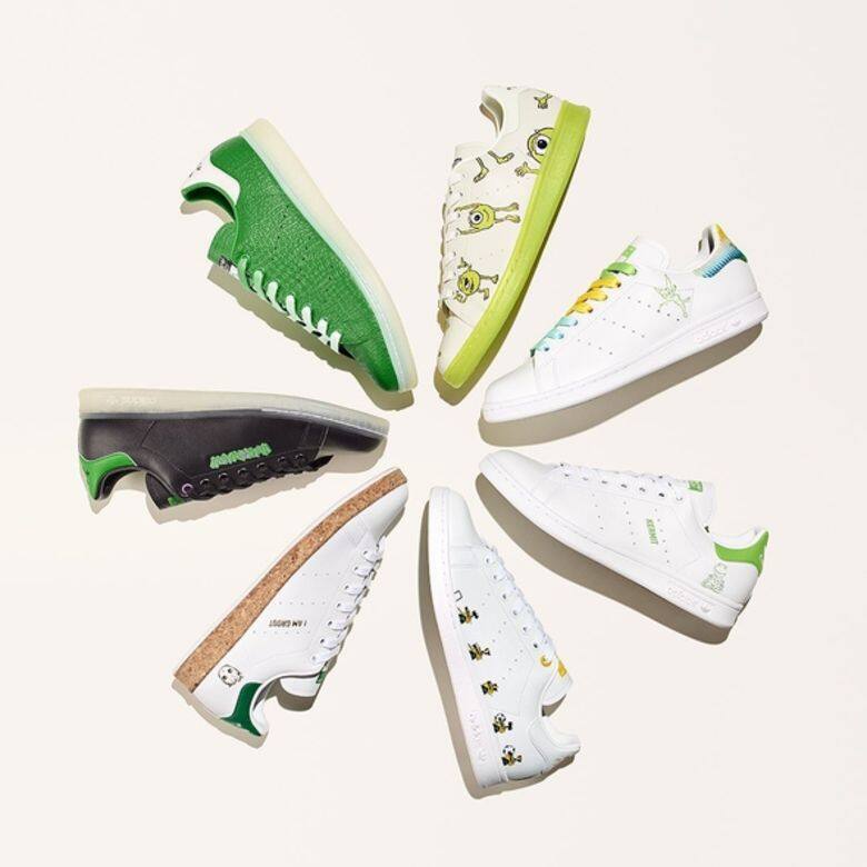 最可愛的環保白波鞋絕對就是Adidas Originals與迪士尼聯名推出Stan Smith！系列的鞋款