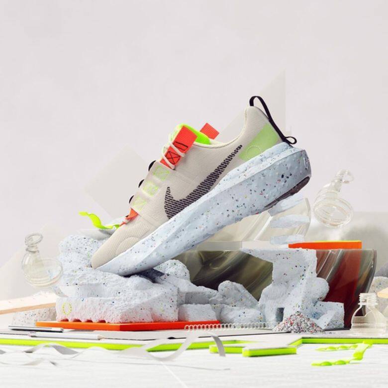 Nike近年來對於開發環保鞋款不遺餘力，像Crater Impact系列就是其中之一。旨在將