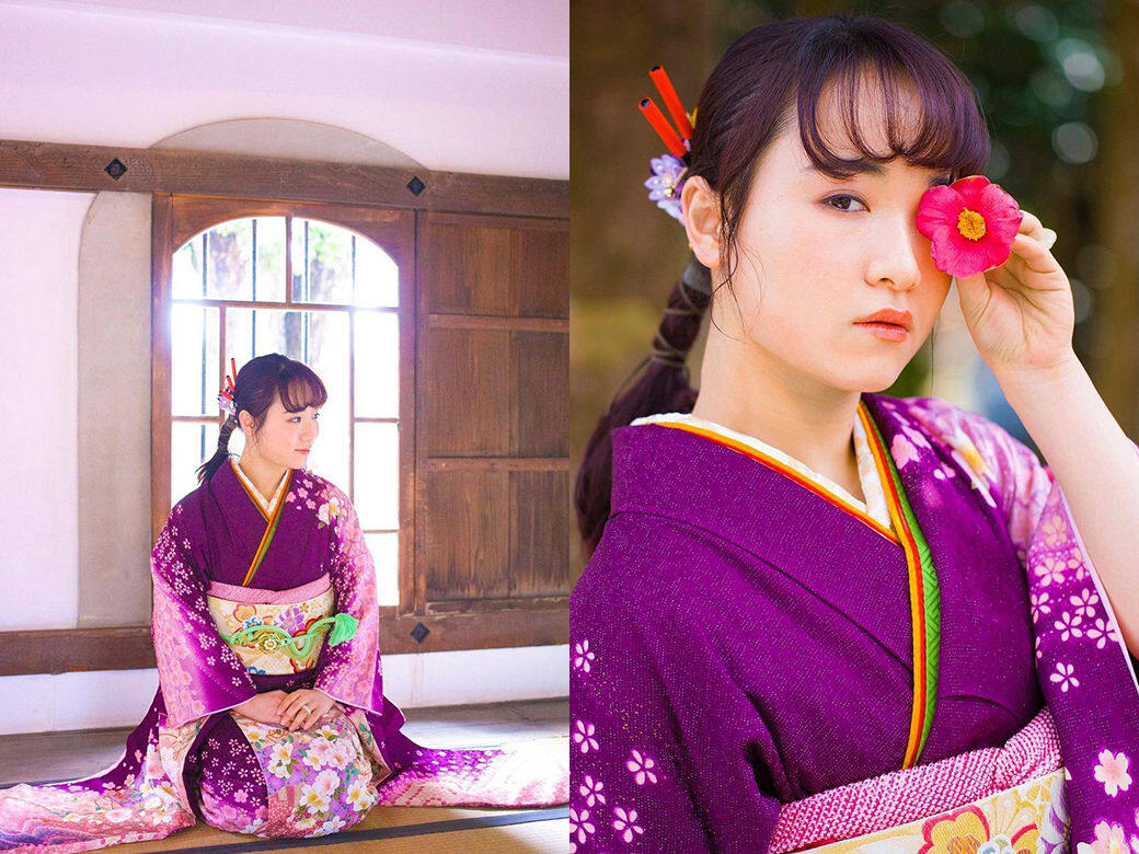 經常看到身穿運動服的伊藤美誠,和服造型真是少之又少。抹上胭脂,插上 經常看到身穿運動服的伊藤美誠,和服造型真是少之又少。抹上胭脂,插上
