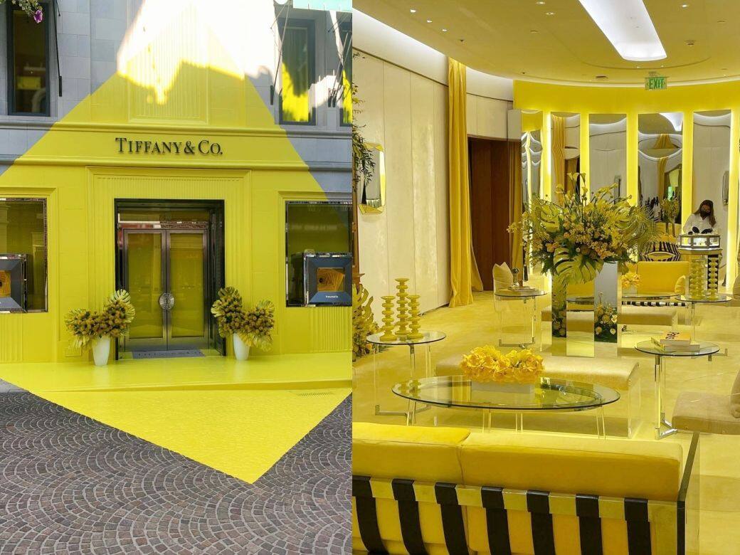 網民:「No more tiffany blue?」拆開Tiffany & Co.美國開設黃色pop-up store限定店之謎! 網民:「No more tiffany blue?」拆開Tiffany & Co.美國開設黃色pop-up store限定店之謎!