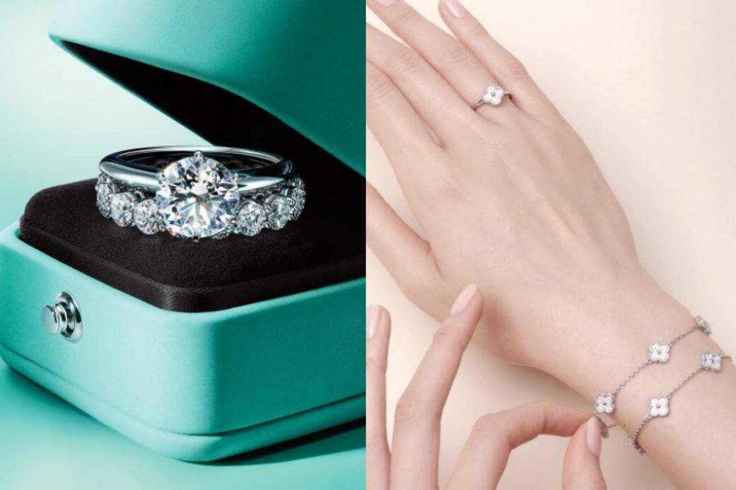 Tiffany&Co, Bvlgari, Cartier, Van Cleef&Arpels, Chaumet 戒指,手鐲,耳環,項鏈, 珠寶
