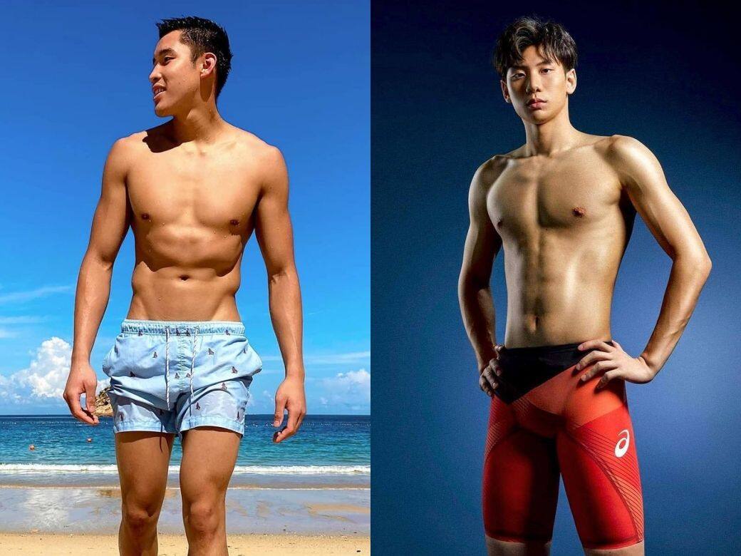 東京奧運游泳「亞洲人魚」男神代表！港隊24歲Ian何甄陶、台灣19歲王冠閎未比賽先在陸上時尚對決