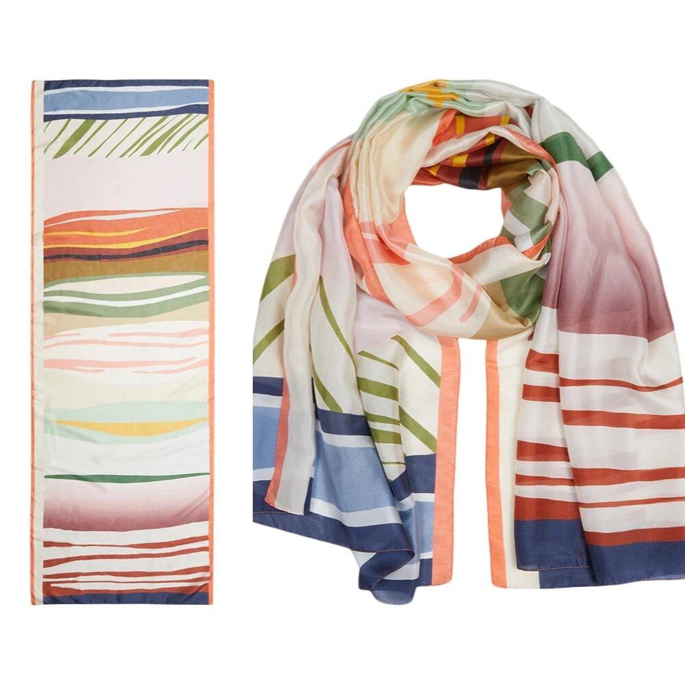 MIRIAM Made By BARBIERI Habotai Silk Light Pink Scarf MIRIAM Made By BARBIERI Habotai Silk Light Pink Scarf