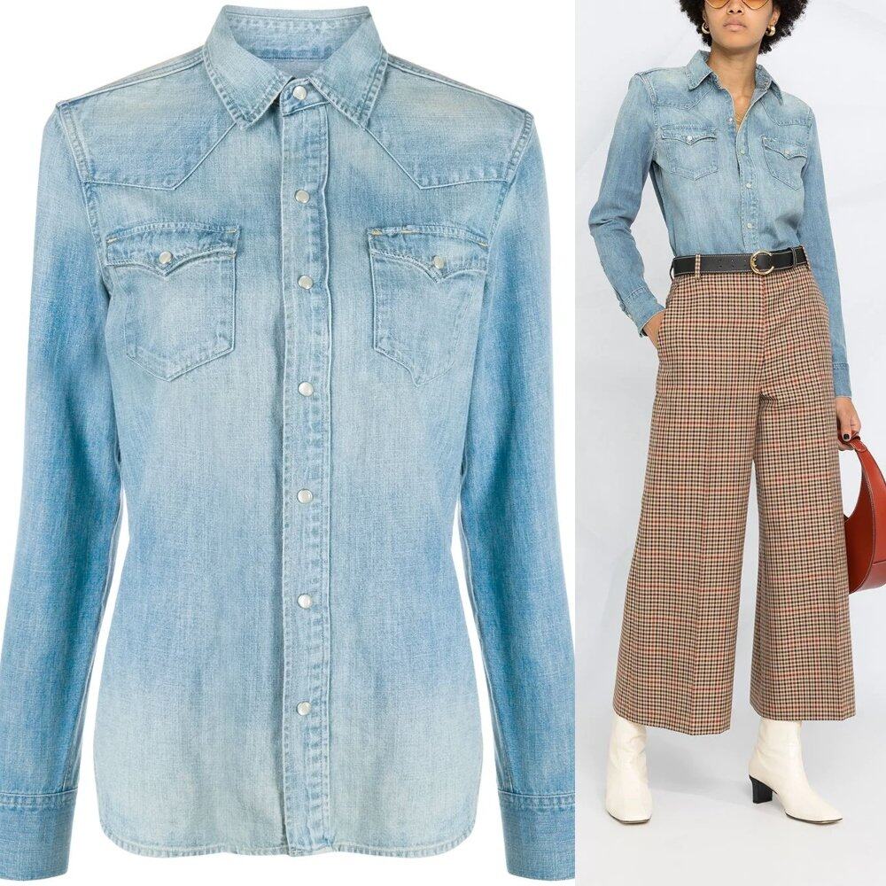 Polo Ralph Lauren faded denim shirt Polo Ralph Lauren faded denim shirt