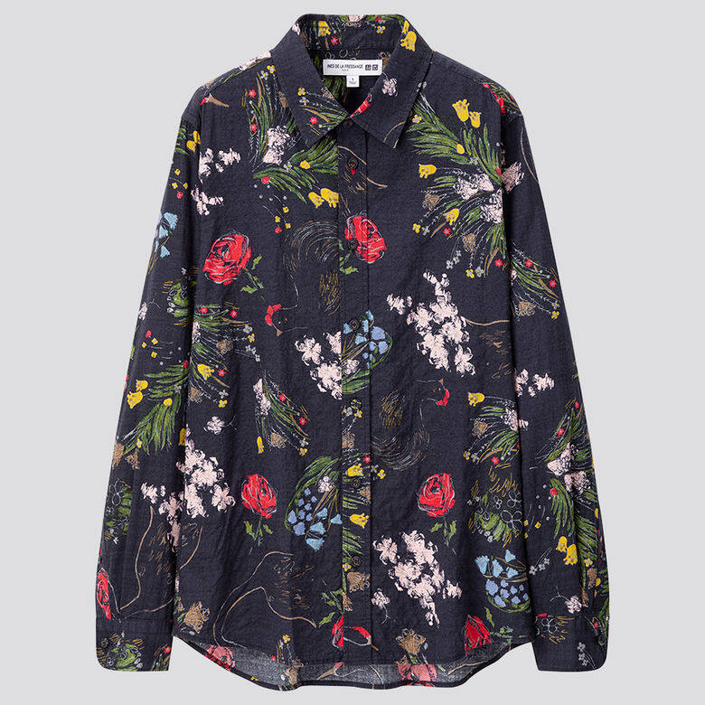 棉質Rayon印花恤衫$199含碎花設計的衣衫綻放出夏日風情，輕巧又涼薄，叫誰