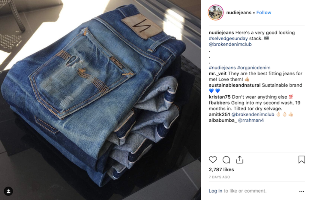 來自瑞典的牛仔褲品牌Nudie Jeans與環保物料供應商Textile Exchange合作系列之外,更在 來自瑞典的牛仔褲品牌Nudie Jeans與環保物料供應商Textile Exchange合作系列之外,更在