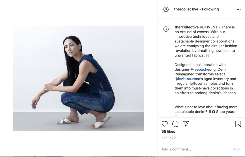 升級再造時尚品牌The R Collective獲得Levi’s®支持並推出《DENIM REIMAGINED》系列,這系列更採用 升級再造時尚品牌The R Collective獲得Levi’s®支持並推出《DENIM REIMAGINED》系列,這系列更採用