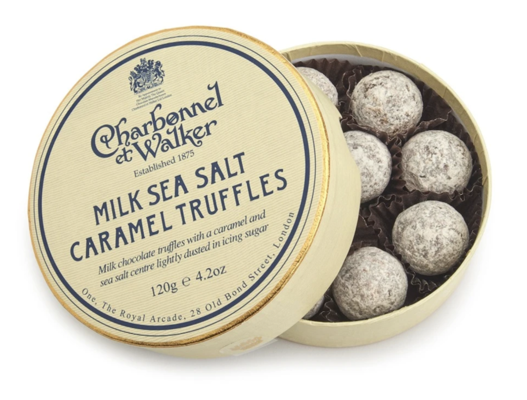 Charbonnel et Walker是其中一間少數榮獲英女皇伊莉沙白二世英國皇家認證的朱古 Charbonnel et Walker是其中一間少數榮獲英女皇伊莉沙白二世英國皇家認證的朱古