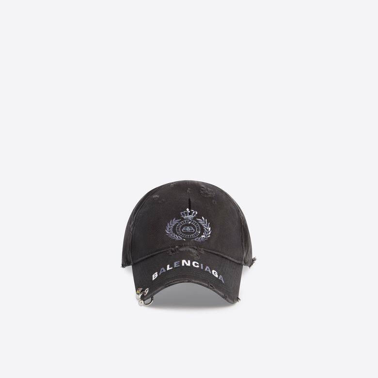 潮童系男士情人節禮物：Balenciaga 黑色BB Laurel帽