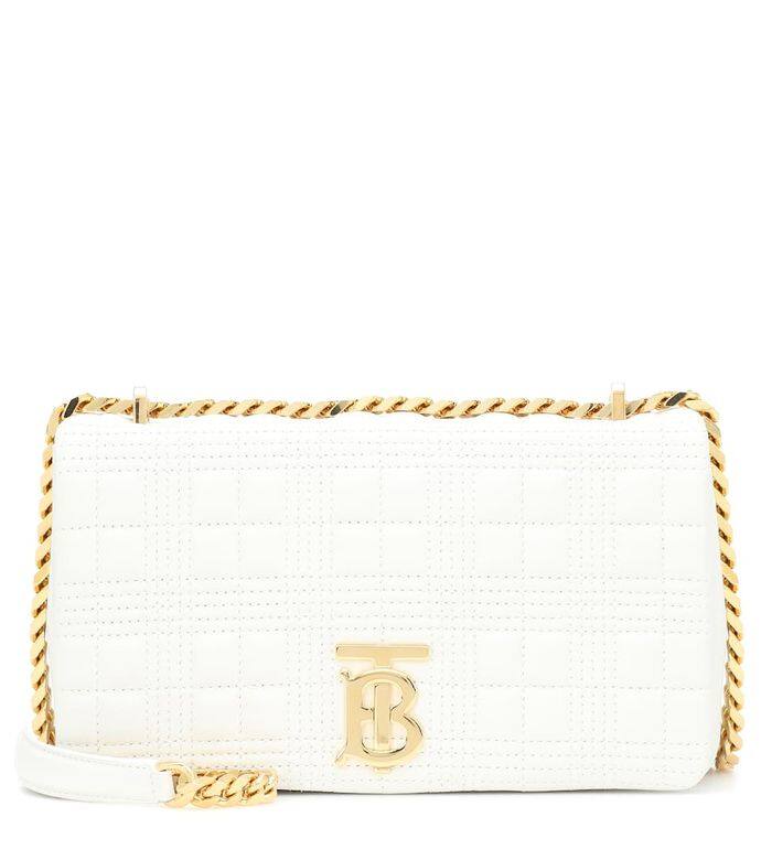 現時7折Burberry 白色皮革鍊條手袋HK$7,583白色的手袋最顯女士的高貴,加上 現時7折Burberry 白色皮革鍊條手袋HK$7,583白色的手袋最顯女士的高貴,加上